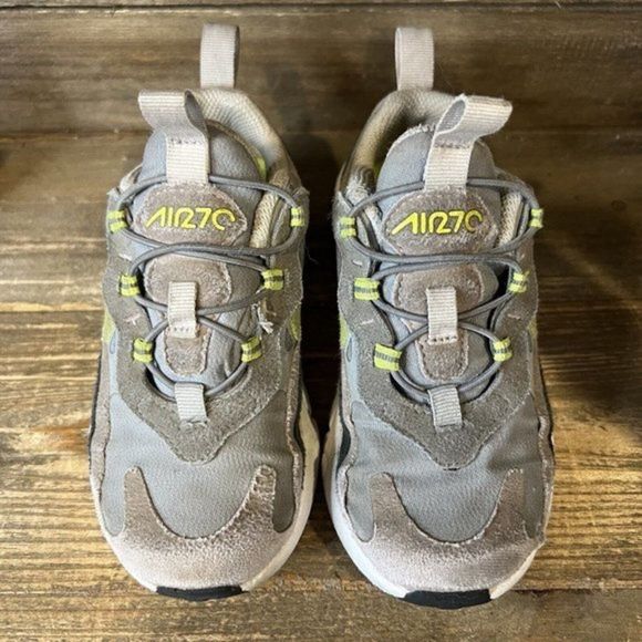 Childrens Little Kids‎ Nike Air Max 270 React Athletic Shoes Sneakers Size 9 C - Picture 3 of 6